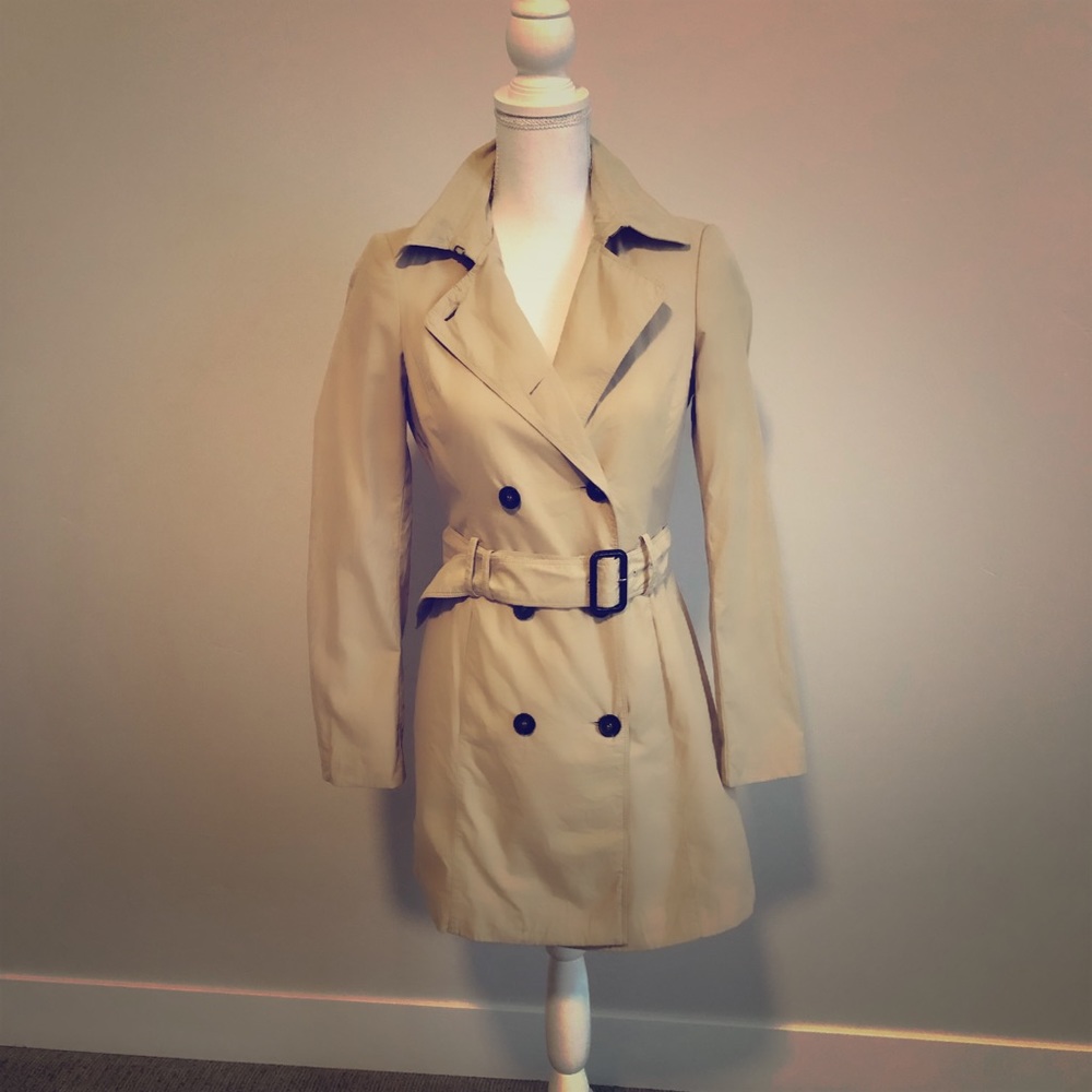 Beige Trench Coat